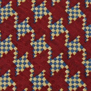 #1A XL 62" LONG XMI STRIPE MAROON TAN BLUE Checkered  SILK Necktie NECK TIE 6429