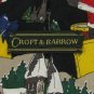 #1A New Croft & Barrow Christmas Santa Snow Tree Ornament Presents Necktie Tie