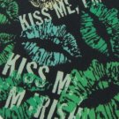 #1A New RALPH MARLIN KISS ME IM IRISH GREEN MEN NECK TIE