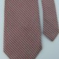 #1A USA Seller HENRY GRETHEL WOVEN RED WHITE SILK MEN TIE NECKTIE