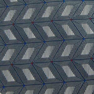 #1A New ALLYN SAINT GEORGE WOVEN GREY WHITE TIE NECKTIE  Mens Silk