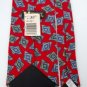 #1A NWT WEMBLEY RED BLUE GREEN DIAMOND SILK MEN NECK TIE Necktie