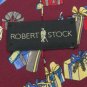 #1A NWT ROBERT STOCK  Christmas Holiday GIFTS MAROON RED BLUE  Necktie Tie