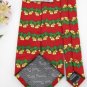 #1A New  KD KEITH DANIELS STRIPE BELLS RED GREEN YELLOW Tie NECK TIE