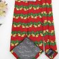#1A New  KD KEITH DANIELS STRIPE BELLS RED GREEN YELLOW Tie NECK TIE