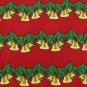 #1A New  KD KEITH DANIELS STRIPE BELLS RED GREEN YELLOW Tie NECK TIE