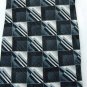 JONES NEW YORK BLACK GRAY SILVER SHIRT/SUIT NECK TIE Men Designer Tie EUC