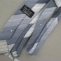 Vtg Pierre Cardin Monogram Skinny Narrow Texture 70s Gray Blue Neck Tie #V-4 EVC