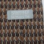 STAFFORD STRIPE BROWN BLACK OLIVE SILK MEN NECK TIE Men Designer Tie EUC