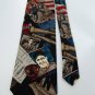 MARK ALEXANDER AMERICAN LEAGUE BLUE RED Men Neck Tie Men Designer Tie EUC