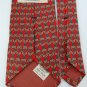 SUMMIT HILLS VTG NARROW LINKS RED YELLOW MEN NECK TIE Men Designer Tie EUC