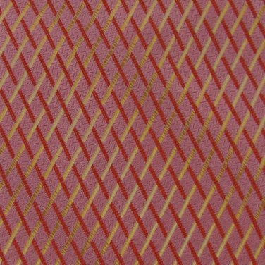 new Long Constellations New York Woven Gold Silk neck tie Men Designer Tie EUC