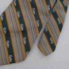 Vintage Rare Pierre Cardin Logo GreenTexture 70s 60s 1970 Mens Neck Tie  #EV