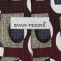 Evan Picone Designer Silk MEN Neck Tie Men Designer Tie EUC