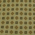 #1A New Today's Man Italy Woven Diamond Square Gold Tan Khaki  Tie NECKTIE