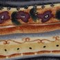 JIMMY V KHAKI GRAY PURPLE STRIPE FLORAL Men Neck Tie E Men Designer Tie EUC