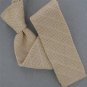 Vtg G Marcus Square Tip Beehive Knit Short 70s Cotton Mens Neck Tie #WV-138 EVC