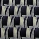#1A New Pierre Cardin Wave Stripe Indigo OldLace Black  MENS Neck Tie NECKTIE