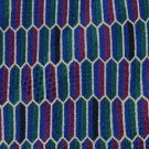 #1A XL 60" LONG TMB Made In Italy MAROON BLUE GREEN TIE NECKTIE