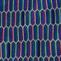 #1A XL 60" LONG TMB Made In Italy MAROON BLUE GREEN TIE NECKTIE