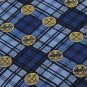 #1A New ESPN SQUARE CIRCLE NAVY SKY GOLD BLACK   Silk Men Neck Tie NECK TIE
