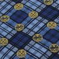 #1A New ESPN SQUARE CIRCLE NAVY SKY GOLD BLACK   Silk Men Neck Tie NECK TIE