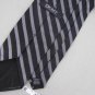 DKNY Woven Black Silk Mens Stripe Neck Tie Men Designer Tie EUC