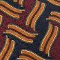 #1A PORTICO LINES MAROON NAVY BROWN OLIVE SILK MEN NECK TIE Lot#4F