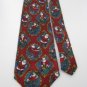 #1A NEW THINKING OF YOU Christmas Santa Holiday TOYS RED GOLD WHITE Necktie Tie