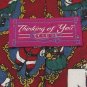 #1A NEW THINKING OF YOU Christmas Santa Holiday TOYS RED GOLD WHITE Necktie Tie