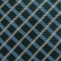 #1A New Chaps Woven Diamond Stripes Olive Green Sky White Gold Tie MENS NECKTIE
