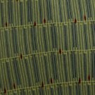 #1A New J FERRAR OLIVE GREEN YELLOW LINES SILK MEN NECK TIE Cravat Krawatte