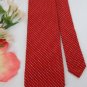 #1A USA SELLER MERONA RED WHITE BLACK STRIPE WOVEN NARROW Men Tie Silk Ties