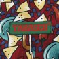 #1A New Tabasco USA Beer Chips Chile Maroon Brown White Navy  Silk MEN NECKTIE