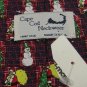 #1A NWT CAPE COD USA CHRISTMAS SANTA SNOW MAN RED NAVY  MEN Neck Tie NECKTIE