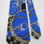 #1A RM SPORT BASKETBALL BLUE BLACK WHITE GREY Silk Men Necktie NECK TIE