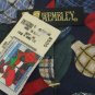#1A NWT WEMBLEY USA CHRISTMAS ORNAMENTS NAVY RED  Silk MEN Neck Tie NECKTIE