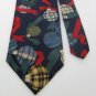 #1A NWT WEMBLEY USA CHRISTMAS ORNAMENTS NAVY RED  Silk MEN Neck Tie NECKTIE