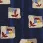 New Evan Picone USA Made Flower Floral Blue Red Silk Neck Tie Men Designer Tie