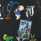 #1A LOONEY TUNES BUGS DAFFY COYOTE MARVIN TWEETY BLACK RED  Neck Tie Necktie