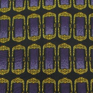 #1A PAULO VISARI ITALY RECTANGLE GOLD PURPLE BLACK  Silk Men Neck Tie Necktie