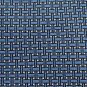 EMILIO ROMANO ITALY BLUE BLACK KHAKI ART DECO Neck Tie Men Designer Tie EUC