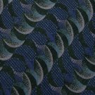 GEOFFREY BEENE PURPLE BLACK STRIPE SILK Men Neck Tie Men Designer Tie EUC