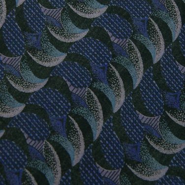 GEOFFREY BEENE PURPLE BLACK STRIPE SILK Men Neck Tie Men Designer Tie EUC
