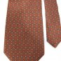 JoS A BANK BROWN GRAY GEOMETRIC SHAPES MEN NECK TIE Men Designer Tie EUC