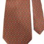 JoS A BANK BROWN GRAY GEOMETRIC SHAPES MEN NECK TIE Men Designer Tie EUC
