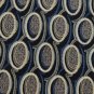 New AMALFI ITALY OVALS BLACK GREY BLUE MEN NECK TIE Men Designer Tie EUC