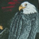 ANIMAL KINGDOM 'EAGLES' BROWN GREEN RED NECK TIE Men Designer Tie EUC