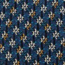 ARTISPHERE DarkBlue KHAKI GREEN PATTERN NECK TIE Men Designer Tie EUC