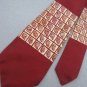 Vtg Rare Pennleigh Twister 40s 50s Art Deco Swing Rockabilly Mens Neck Tie #VE